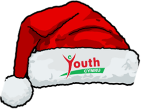 youth cymru christmas hat